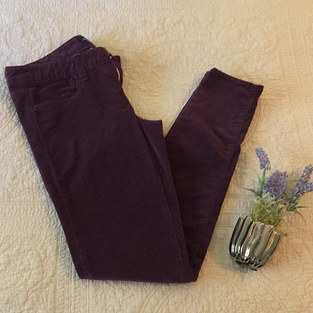 American Eagle Plum Corduroy Pants